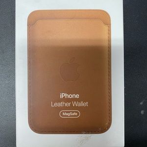 iPhone leather wallet
